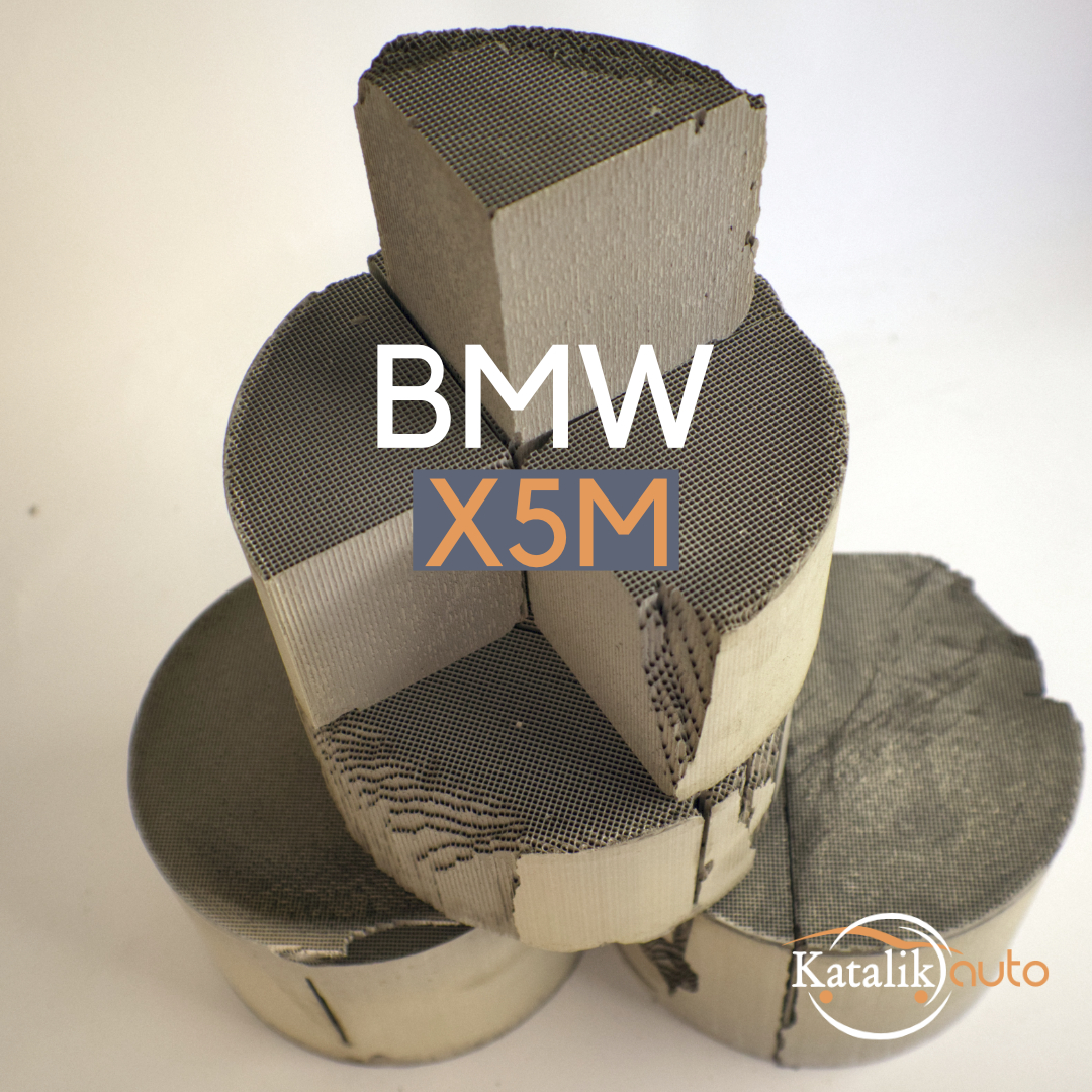 Фото катализатора с BMW X5M